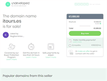Tablet Screenshot of itours.es